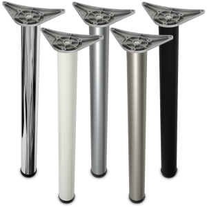 Noga meblowa stołowa noga do blatu biurka reg. LG78 H71 