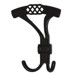 Wieszak KLO.L znal potrójny czarny