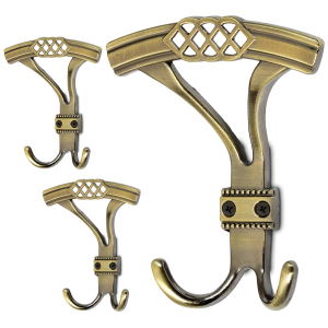 Wieszak KLO.L znal potrójny antyczny 3szt.