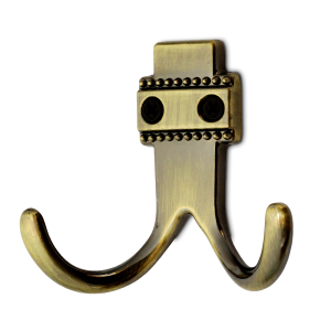 Wieszak KLO.S znal podwójny antyczny
