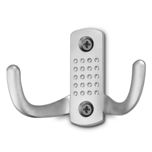 Wieszak MARK.S znal podwójny chrom matowy