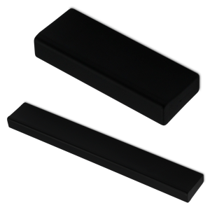 Uchwyt do mebli TIMI tworzywo czarny 32mm/ 128mm