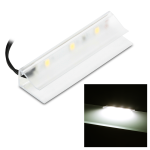 Klips LED do półki szklanej, barwa: biała neutralna 4000K