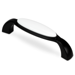 Uchwyt do mebli ALTER znal/ porcelana czarny 128mm