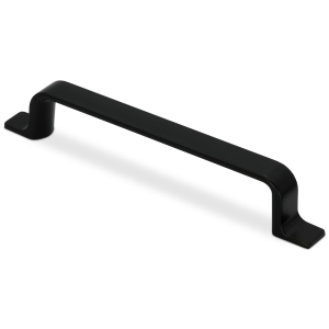 Uchwyt do mebli MULA aluminium czarny 96/ 128/ 192mm