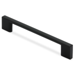 Uchwyt do mebli TECHNO aluminium czarny 96/ 128/ 160/ 192/ 256/ 320mm