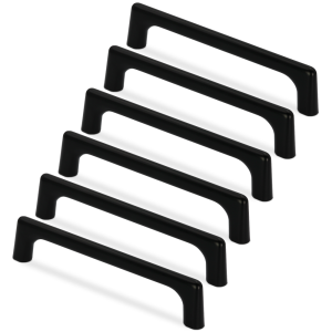 Uchwyt do mebli SEBI aluminium czarny 96mm/ 128mm