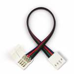Złączka do taśmy LED RGB, długa: taśma - wtyk RGB