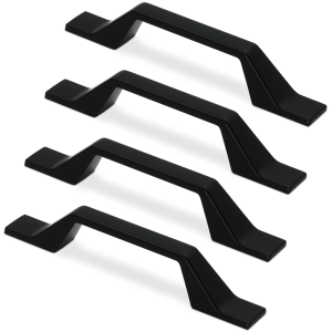 Uchwyt do mebli LIKO aluminium czarny 96mm/ 128mm 4szt.