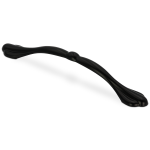 Uchwyt do mebli FINEZ aluminium czarny 96mm/ 128mm