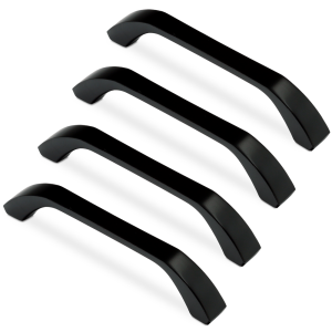 Uchwyt do mebli SALAS aluminium czarny 96mm/ 128mm 4szt.