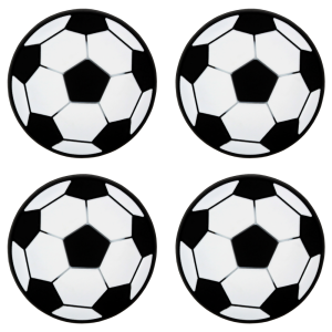 Gałka do mebli dziecięcych BALL piłka nożna tworzywo 4szt.