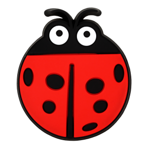 Gałka do mebli dziecięcych LADYBUG biedronka tworzywo
