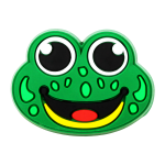 Gałka do mebli dziecięcych FROG żabka tworzywo