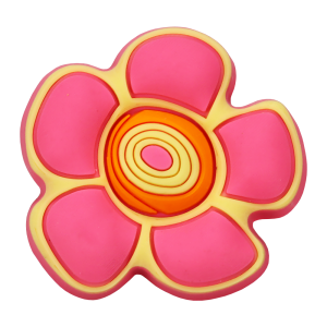 Gałka do mebli dziecięcych FLOWER kwiatek różowy tworzywo