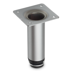 Nóżka meblowa AZO stal wysokość 100mm chrom matowy