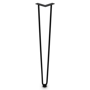 Noga meblowa HARPI stal wysokość 700mm czarny