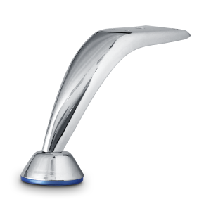 Nóżka meblowa LUG stal wysokość 120mm chrom połysk