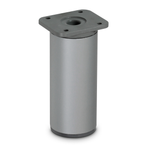 Nóżka meblowa ORIO aluminium wysokość 100mm chrom matowy