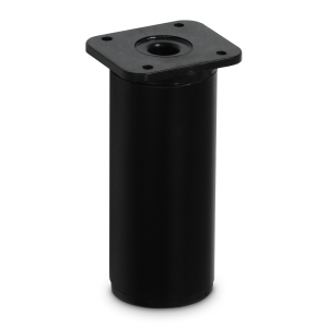 Nóżka meblowa ORIO aluminium wysokość 100mm czarny