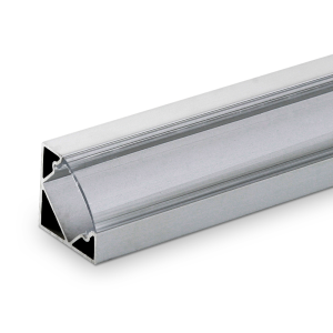Profil do taśm LED, aluminium / osłona transparentna, 2M