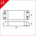 Zasilacz LED premium 17W